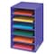 Bankers Box Shelf Organizer, 6 Compartment, 18"x12"x13-1/4", Purple FEL3381201 - alternate 2
